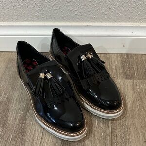 Black Tassel Loafers for Men